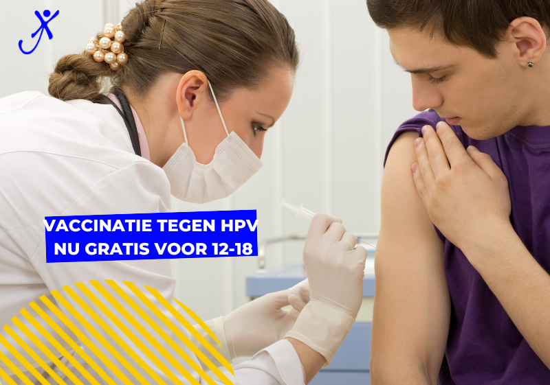 Vaccinatie tegen HPV gratis voor 12-18