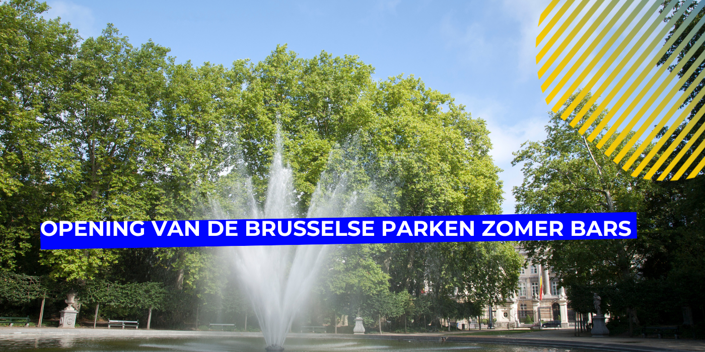 Opening van de Brusselse parken zomerbars, Opening van de Brusselse parken zomerbars