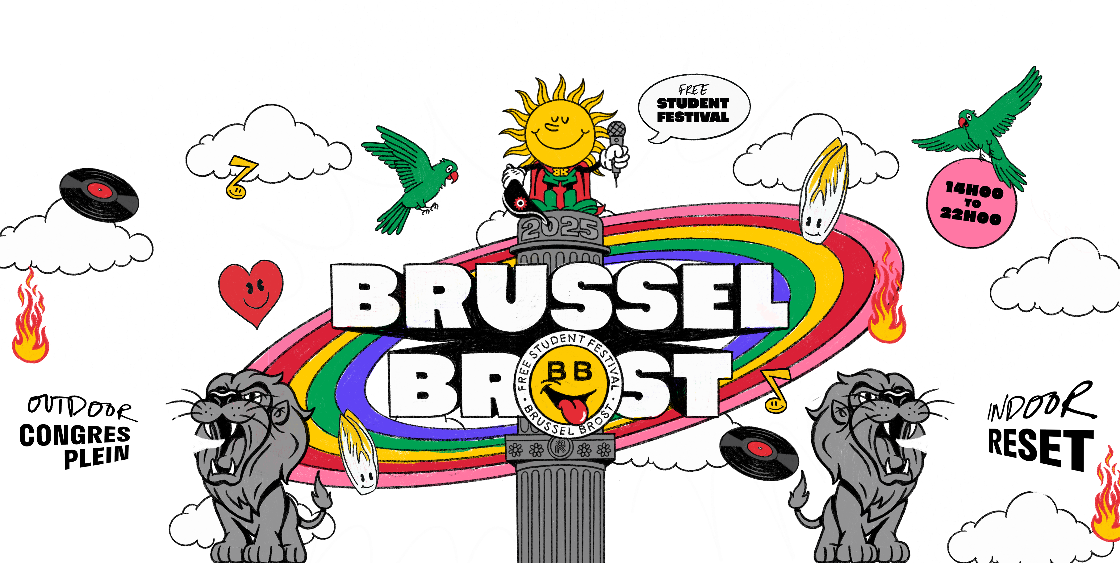FAME Festival 2025, Brussel Brost : het brusselse gratis studentenfestival !