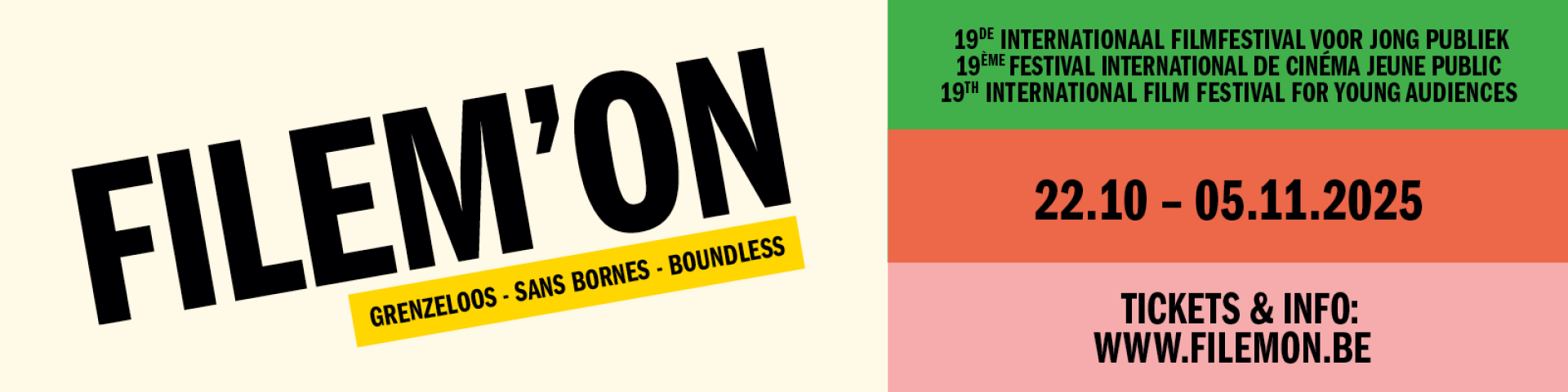 Plonge: het stadsspel, Filem&rsquo;On Festival, het Internationaal Filmfestival voor Jong Publiek