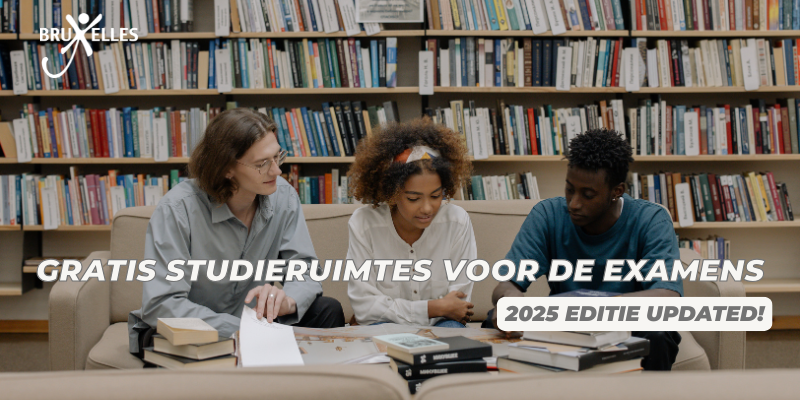op zoek naar werk of naar opleiding, Gratis studieruimtes voor de examens