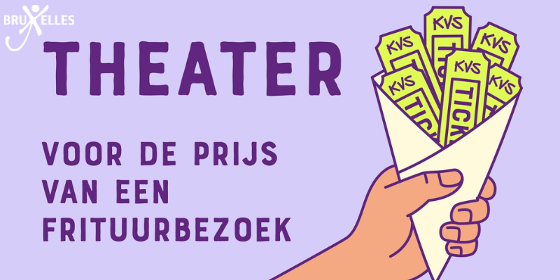gratis reizen door europa, Ga naar het theater voor €8 in KVS